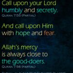 Quran 7:55(partial) & 56 (partial)