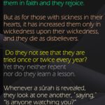 Quran 9:124~127 (Ayah at-Taubah)